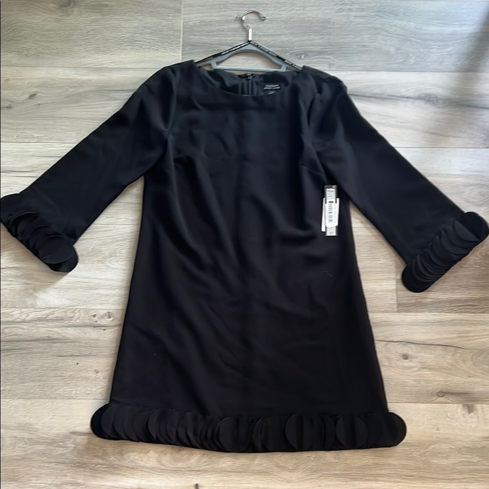 Tahari Elegant Black Dress